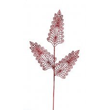 Χριστουγεννιάτικο Κλαδί Μπορντό (89cm)